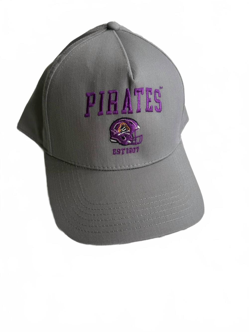 NEW GIRL TRIBE CO. women's east carolina university pirates football hat in grey